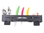 Kitchen wall-mounted shelf organiser hanger