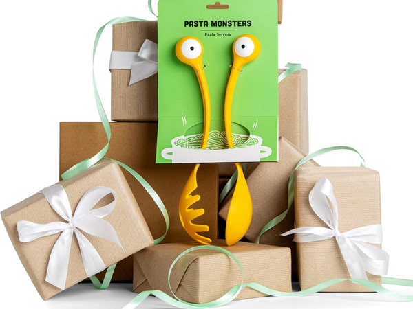 Žlice za testenine žlica za špagete komplet 2 kosov zajemalka veliko cedilo