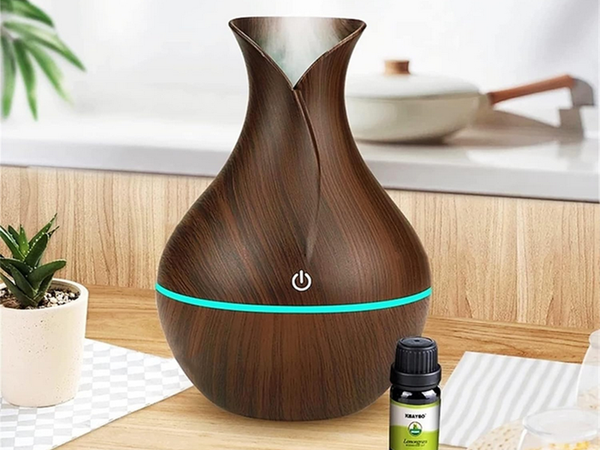Humidificador de aire difusor de aroma aromaterapia iluminación rgb usb