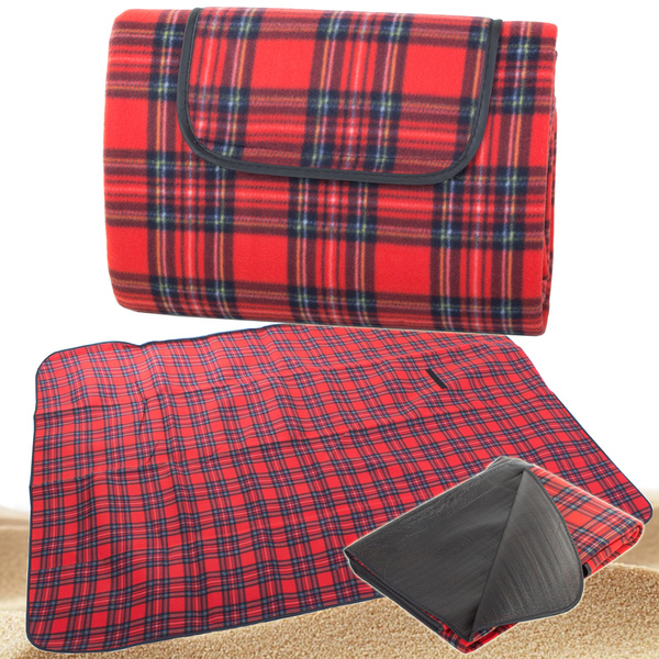 Bloque de picnic liso resistente al agua grande con aislamiento xxl 150x200cm