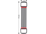 Expansor de ejercicio 5 bandas de resistencia para fitness