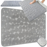 Baie mat moale absorbant anti-alunecare mare 80x50 pentru duș
