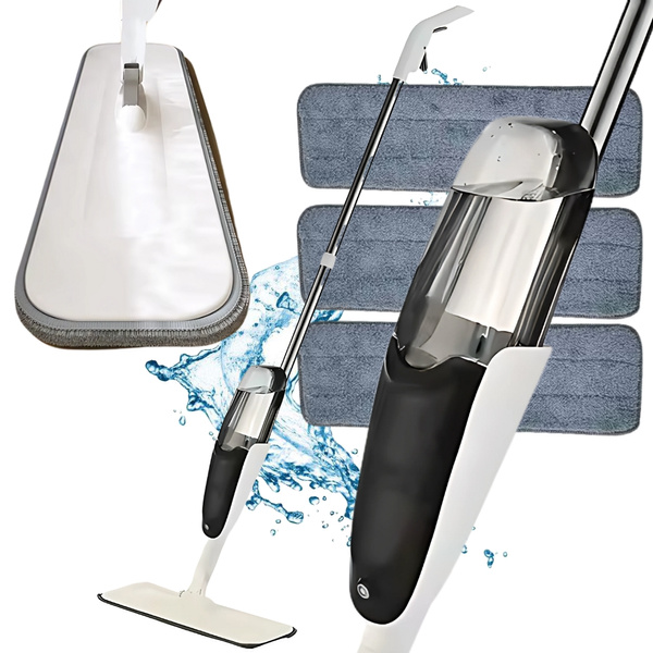 Ploščasti mop z razpršilnikom 120cm 350ml +3 pakete mikrovlaken