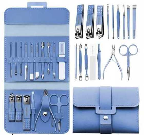 Nail kit manikura pedikura orodje za nohte 16 kosov