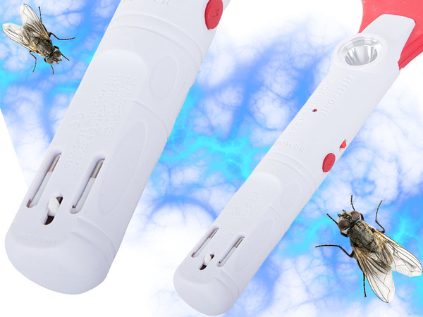 Paleta atrapa moscas eléctrica paquete atrapa moscas mosquitos polillas acum.