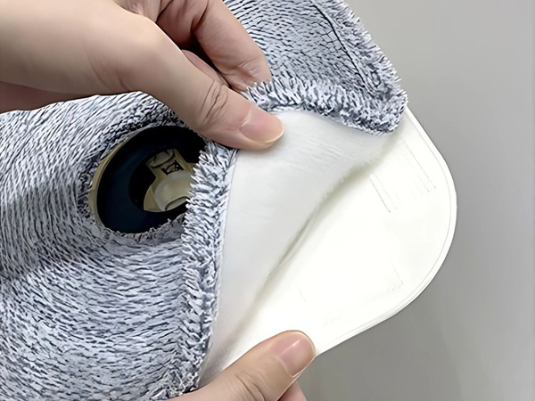 360° rotējošais tīrītājs ar turbo tīrītāju 2 x microfibra