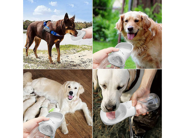 Water bowl portable dog walking poison 380ml