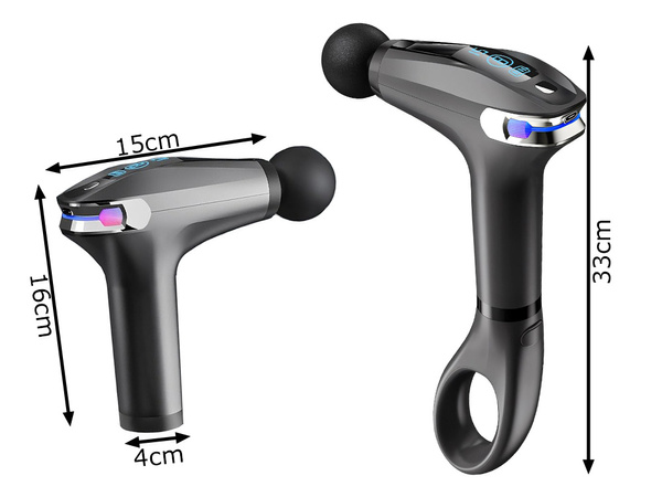 Masážna pištoľ na chrbát masážna pištoľ na nohy silná masážna pištoľ 4 tipy