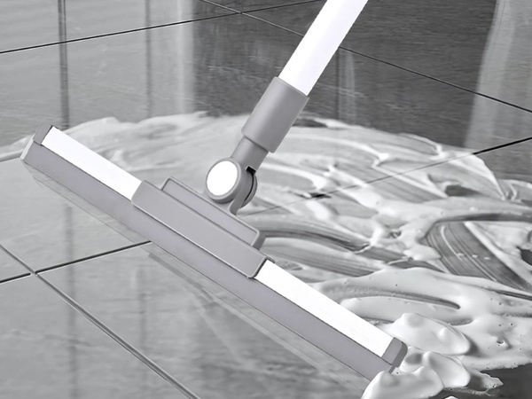 Scraper for collecting water floors windows glass mirrors broom scraper