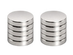 High-strength neodymium magnets set of 10 pieces