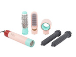 Secador de pelo, set para el cuidado del cabello 5 en 1, puntas intercambiables, cabello
