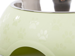 1200ml metal dog cat feeding bowl large