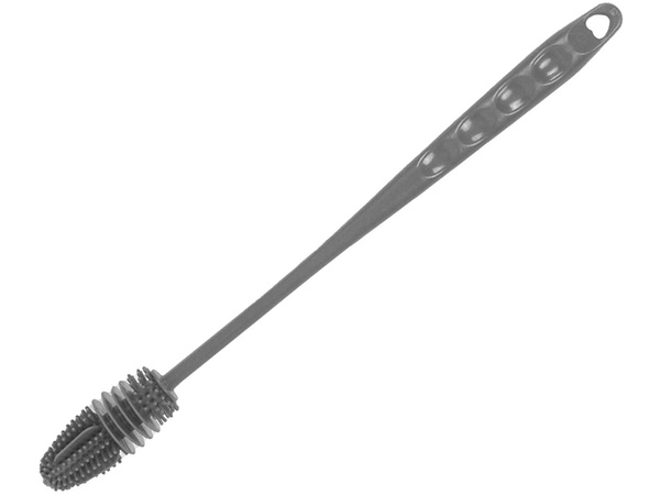 Brush for washing bottles glasses silicone washer long fine
