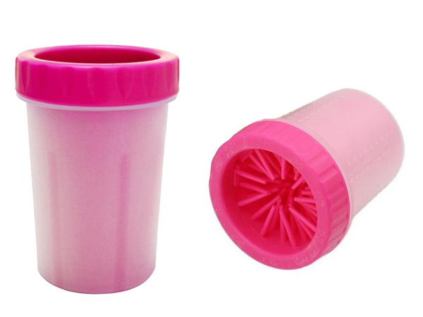Nettoyeur de pattes pour chien chat coupe de nettoyage de pattes en silicone grand xl