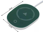Elektryczny podgrzewacz pod kubek do kawy herbaty 16w led wodoodporny panel