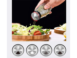 Gewürzorganisator rotierende glasbehälter 6 stück gewürzsalz