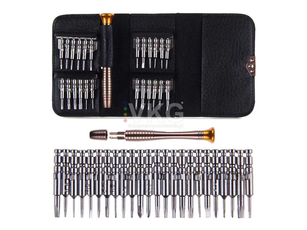 Magnetische präzisionsschraubendreher 25 in 1 torx-satz