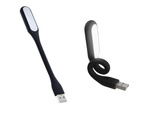 Silikonová flexibilní usb lampa pro notebook 6 vedla silná