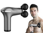 Pistolet do masażu pleców ciała nóg masażer mocny massage gun 4 końcówki