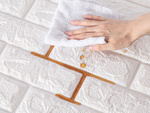 Panneaux muraux 3d brique papier peint blanc autocollant mousse décorative