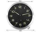 Large fluorescent wall clock light stars 30cm