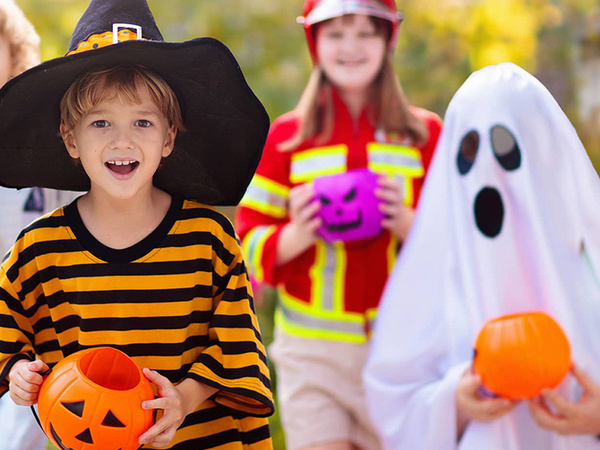 Halloween vedro tekvica cukrovinky kontajner veľké cukrovinky kotol