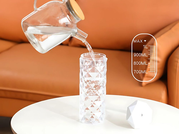 Vlažilnik zraka difuzor aromaterapija megla usb rgb kristal