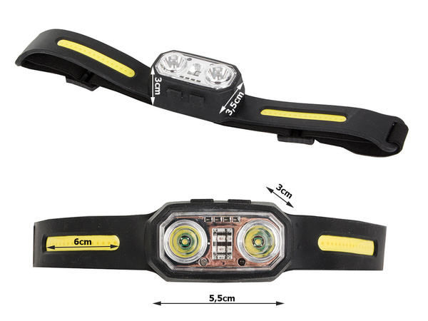 Headlamp headband headlamp strong headlamp led headlamp sensor