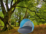 Tente de plage auto pliante écran de protection uv grande tente de jardin