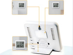 Thermometer hygrometer uhr elektronischer kalender intern drahtlos