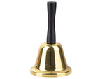 Santa campana metal dorado decoracion
