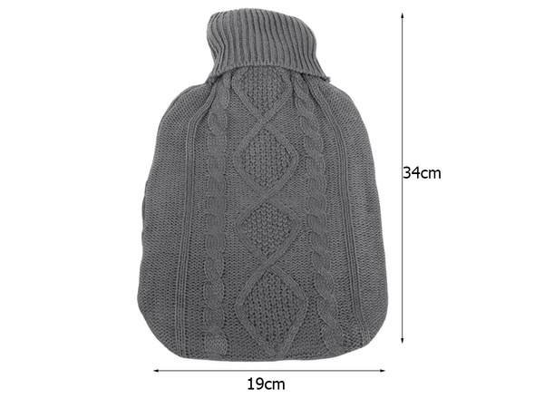 Thermofor gumový svetr velký 2l pro vodní kryt svetr teplejší vzor