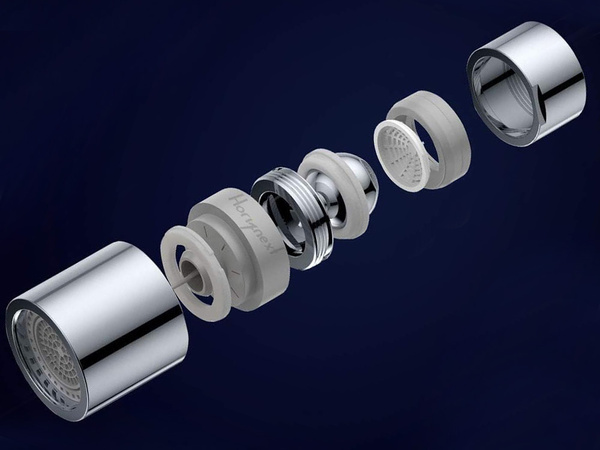 Aireador prolongador grifo movible 360 chorro variable