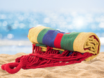 Garden hammock double xxl tourist striped cover 200 x 150 large