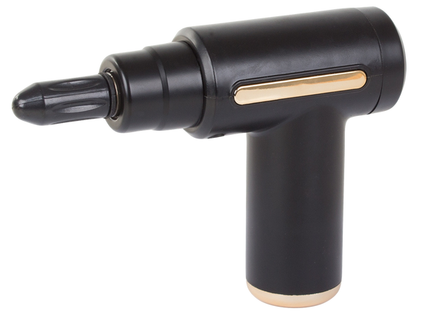 PISTOLET DO MASAŻU PLECÓW CIAŁA NÓG MASAŻER MOCNY MASSAGE GUN 4 KOŃCÓWKI