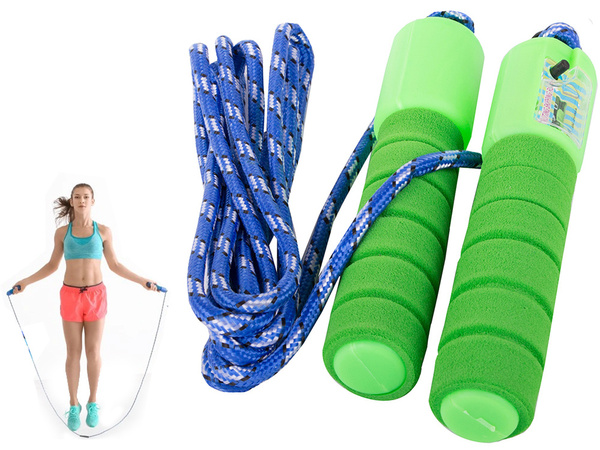 Lēkšana pa virvi ar skaitītāju crossfit regulējama virkne fitnesa vingrinājumu kustība