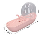 Bebedero automático para gato perro fuente de agua filtro bebedero tazón caracol