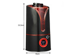 Parfum difuzor aer umidificator aromaterapie ultrasunete condus timer