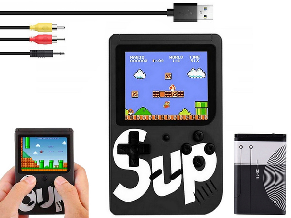 Mini consola portatil retro juego 400 juegos 3.0 tv game box juegos