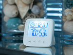 Thermomètre hygromètre horloge électronique interne