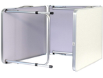 Folding travel table camping garden table large 180x60 suitcase