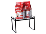 Estante metálico de un nivel para encimera de cocina organizador de cocina soporte de altillo