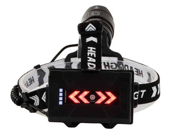 Bailong led světlomet xhp360 powerbank zoom