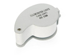 Jeweller's loupe folding 2 led 40x