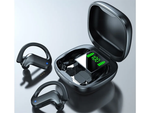 Беспроводные спортивные наушники bluetooth для тренировок по бегу на ушах