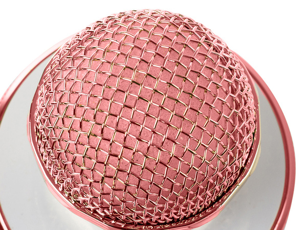 Bezdrôtový mikrofón bluetooth karaoke reproduktor okrúhly s puzdrom rôzne režimy