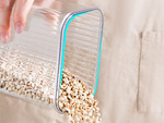 Kitchen food containers for pasta, container with seal, set of 7 pieces