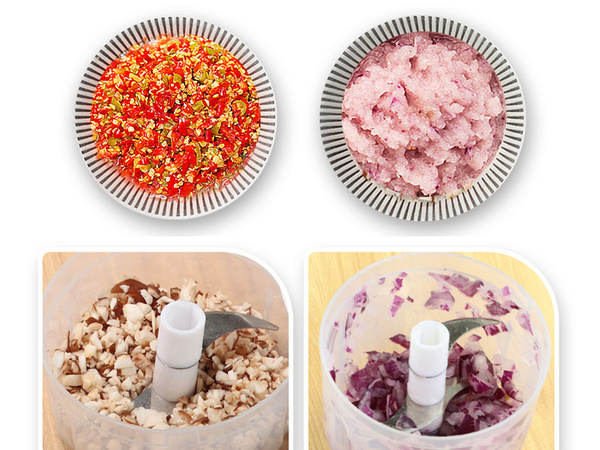 Toacă electrică de alimente toacă de legume și ceapă