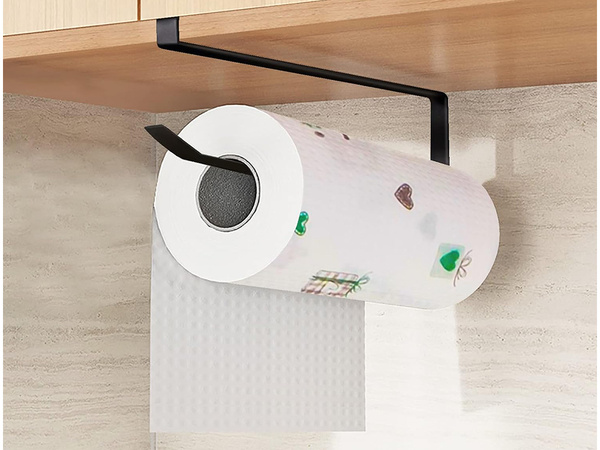 Porte essuie-tout de cuisine à enfiler métal loft matt