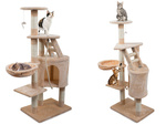 Cat scratcher tree house lair 119 cm